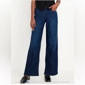 High-Waisted Wow Wide-Leg Jeans Old Navy size 12 regular

Used once